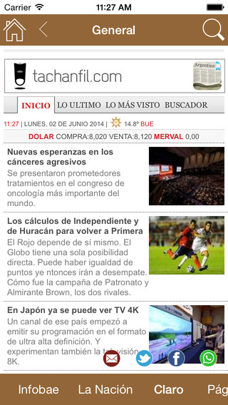 【免費新聞App】Argentina's News-APP點子