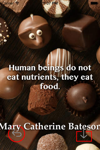 Chocolate Art Theme HD Wallpaper and Best Inspirational Quotes Backgrounds Creator screenshot 4