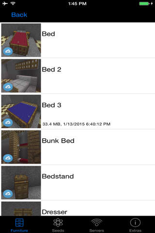 Furniture Creations & Seeds & Servers: Guide and Community For Minecraft screenshot 2
