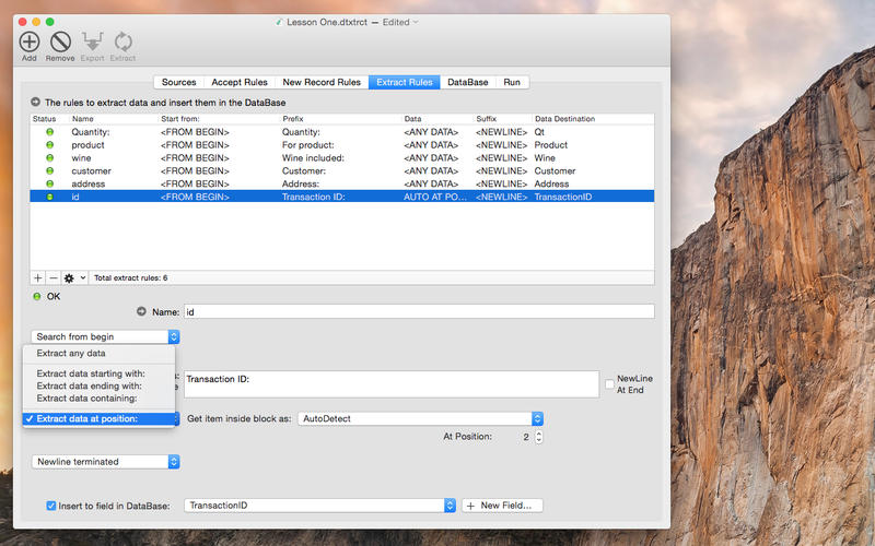 Data Extractor 1.7 Mac 破解版 文件数据包提取软件