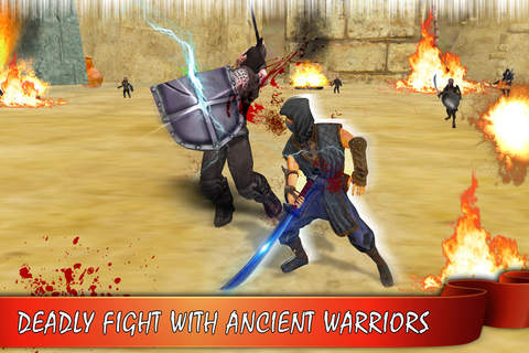Gladiator Ninja Sword Fight-Become the Warrior Assassin screenshot 2