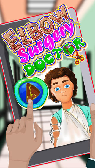Elbow Surgery Doctor - Treat Injured Patients in this free Crazy surgeon Hospital Doctor Game for ki