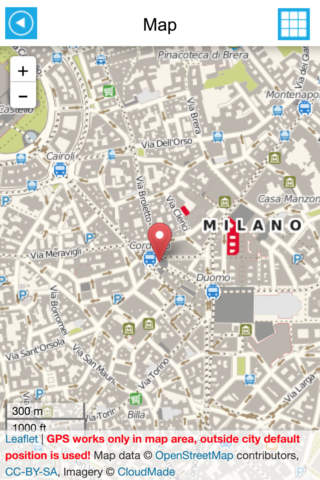 Milan (Italy) Offline GPS Map & Travel Guide Free screenshot 2