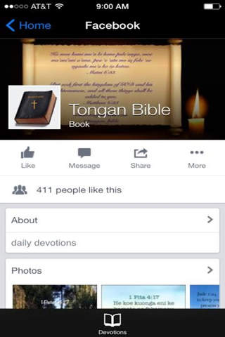 Tongan Bible screenshot 2