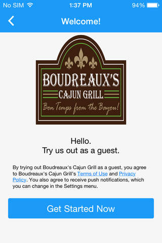 Bourdreaux's Cajun Grill screenshot 2