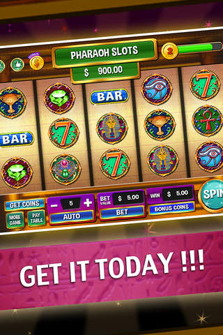 ` AAA Ancient Pharaoh’s Slots 2 - Way to gold. Egypt Treasure Casino Slot Machines screenshot 3