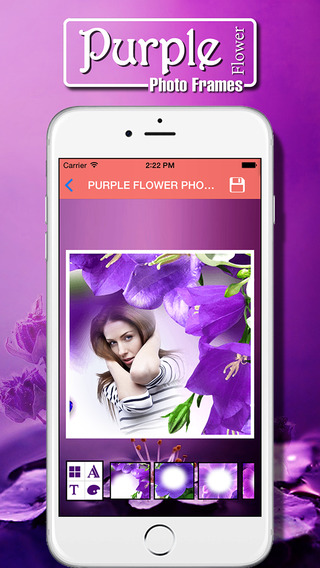 免費下載攝影APP|Purple Flower Photo Frames app開箱文|APP開箱王