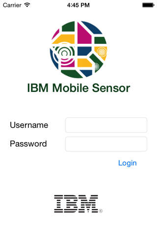 IBM Mobile Sensor screenshot 3