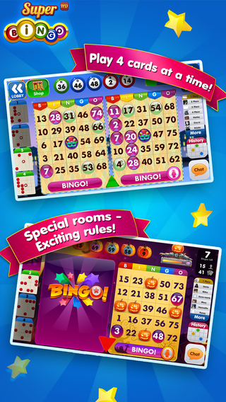 Super Bingo HD - FREE Bingo Casino Game