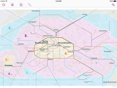 【免費旅遊App】Berlin Rail Map-APP點子