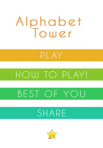 Alphabet Tower Fast Puzzle screenshot 2