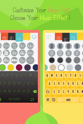 Color Keyboard for iOS 8 - Free Customize Emoji and Sticker Keyboards Skins & Background screenshot 3