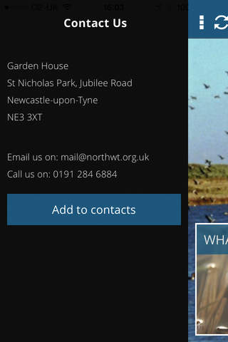 Northumberland Wildlife Trust screenshot 2