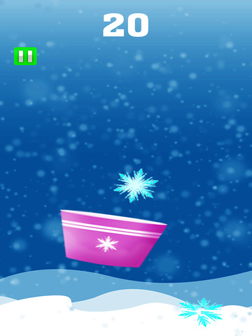 【免費遊戲App】Catch the Snowflake-APP點子