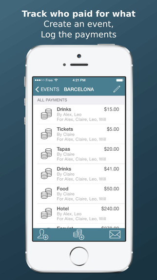 【免費財經App】Willio - Split bills between friends and keep track of who owes what-APP點子