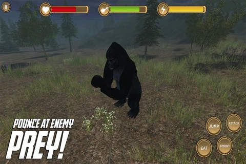 Gorilla Simulator HD Animal Life screenshot 4