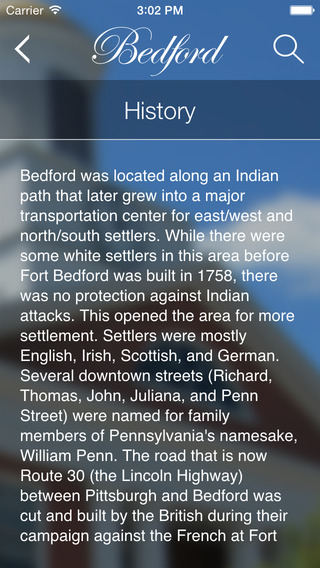 【免費旅遊App】Downtown Bedford PA-APP點子