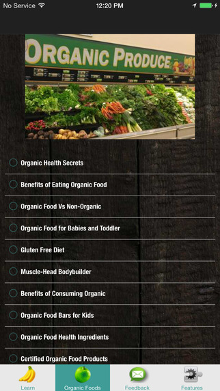 Organic Food Diet - Health Benefits