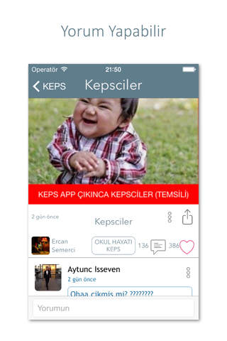 KEPS - Sosyal Caps Platformu screenshot 3