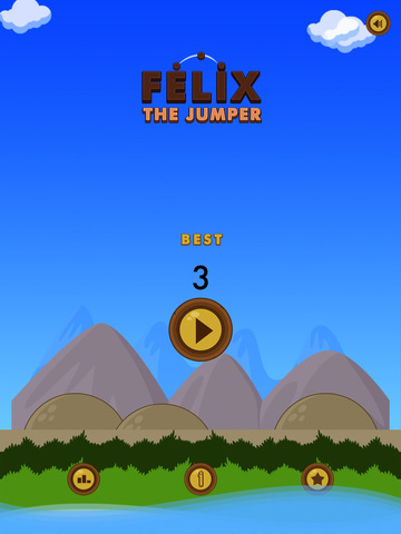 【免費遊戲App】Felix - The Jumper-APP點子