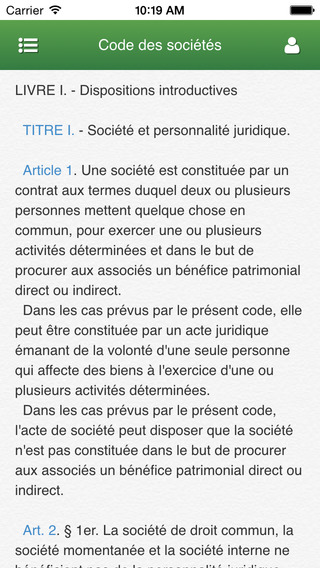 免費下載商業APP|KEEPLEX - Code des Sociétés app開箱文|APP開箱王