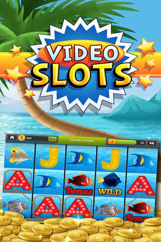 Goldfish Aquarium Slots - Full Fist of Coins, Lever Spins and Free Casino Games! screenshot 2