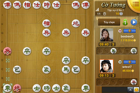 Ongame Cờ Tướng (game cờ) screenshot 2
