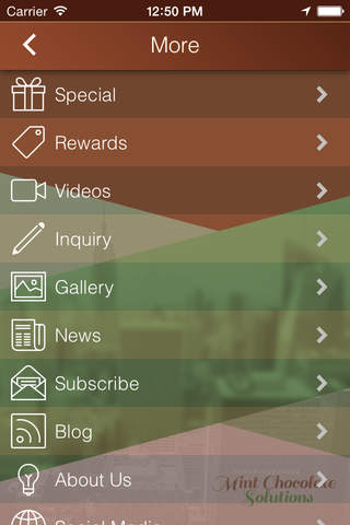Mint Chocolate Solutions screenshot 2