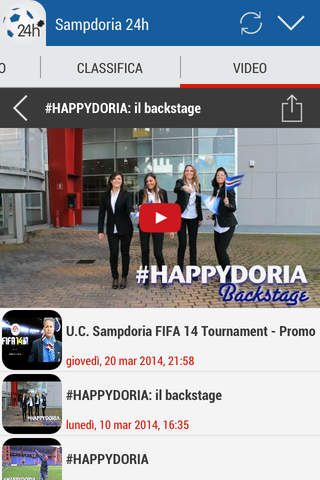24h News for Sampdoria screenshot 2