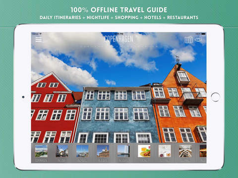 【免費旅遊App】Copenhagen Travel Guide with Offline City Street and Metro Maps-APP點子