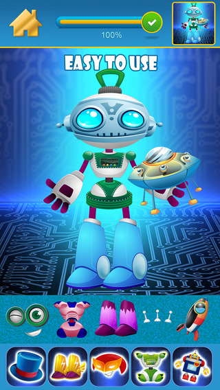 【免費遊戲App】My Little World of Real Robots Copy And Create Free Game App-APP點子