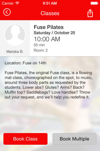 Fuse Pilates screenshot 4