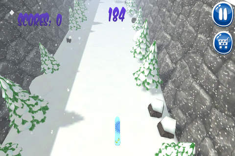 Finger Snowboard 3D screenshot 4