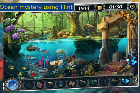 Oceans Hidden Object Game For Kids and Adults screenshot 2