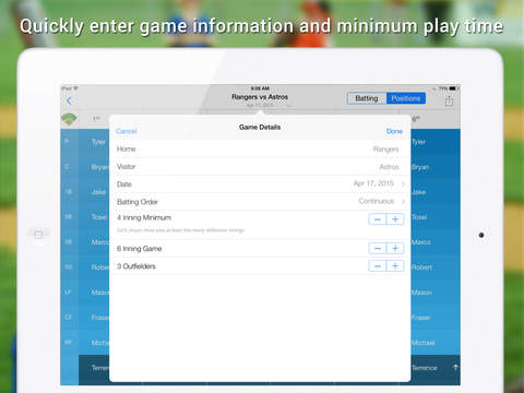 【免費運動App】Lineup Baseball - Youth Edition-APP點子