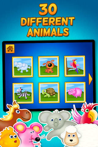 Kids & Play Animals Puzzles for Toddlers and Preschoolers - Free screenshot 3