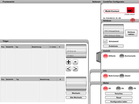 CombiTac Configurator screenshot 3