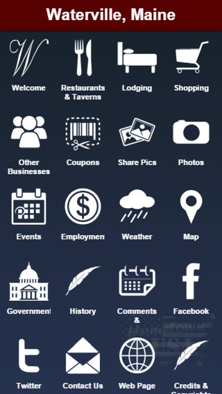 【免費旅遊App】Waterville, Maine-APP點子