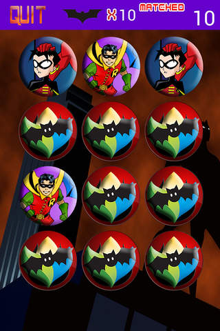 Game Kids Matching For Batman Version screenshot 2