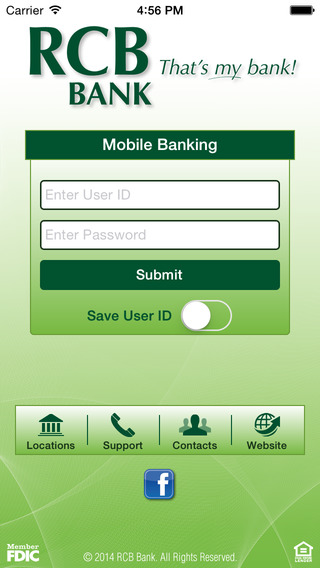 RCB Bank Mobile Banking
