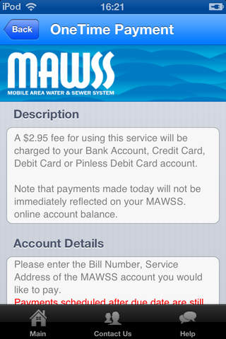 MAWSS PAY screenshot 2