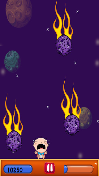 【免費遊戲App】Super Hero Baby Boy in Space - Galaxy Falling Meteors Avoider PRO-APP點子