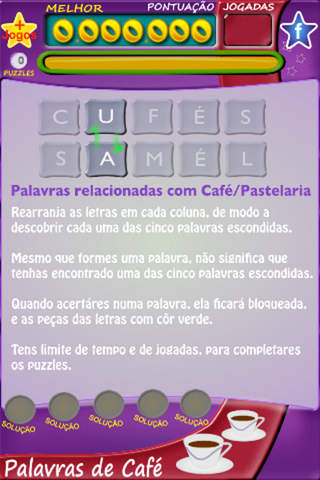 Palavras de Café screenshot 3