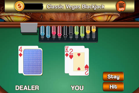 Classic Slots, Roulette & BlackJack - Spin and win and deal with twenty-one classic casino game screenshot 3