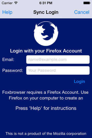 Foxbrowser screenshot 3