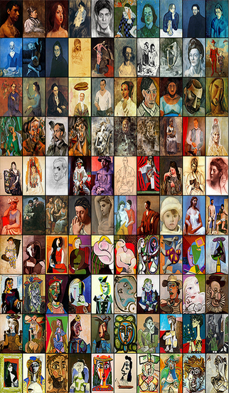 App for Picasso: 100 Portraits by Picasso