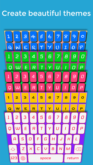 【免費工具App】Custom Keyboard for iOS 8 - Design your keyboards with customized fonts, colors, backgrounds and animation-APP點子