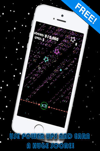 Glow Star Smasher - (A glowing puzzle game) screenshot 3