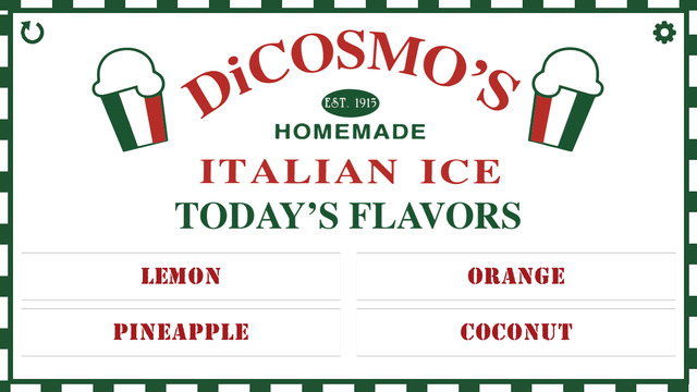 DiCosmo's Italian Ice
