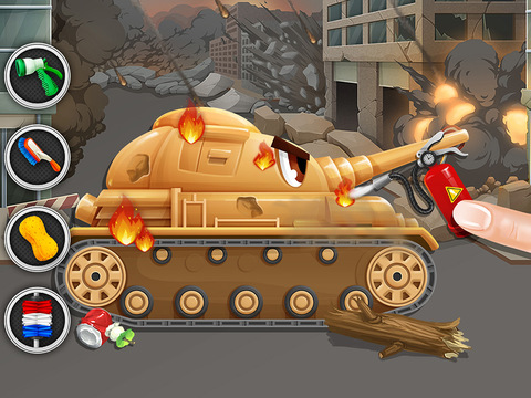 Paint and Design! - Kids Tank Builder для iPad